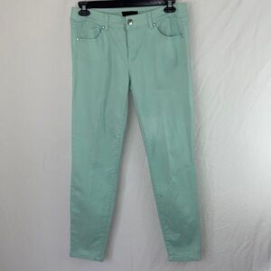 Vintage Baby Phat Light Lime Green Jeans Size 14